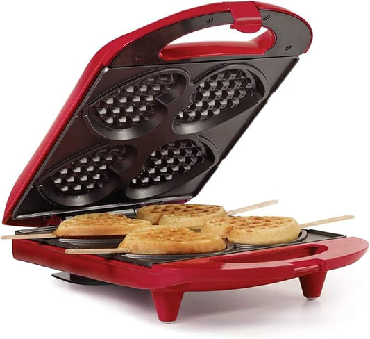 Non-Stick Heart Waffle Maker