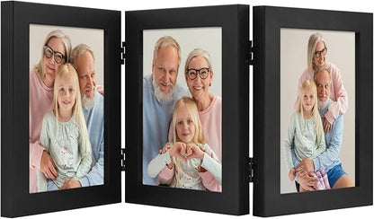 Trifold 5x7 Triple Picture Frames