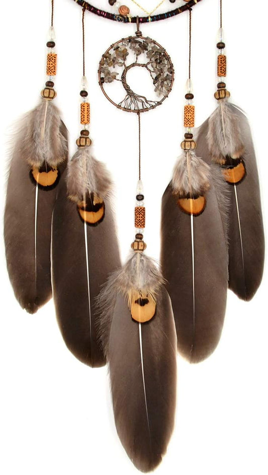Tree of Life Crystal Dream Catchers