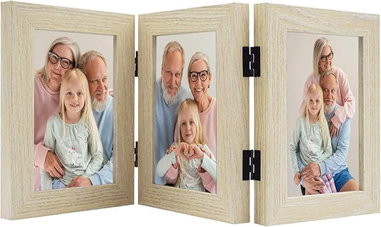Trifold 5x7 Triple Picture Frames
