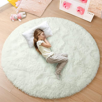 Round Fluffy & Soft Rug