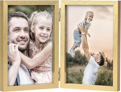 Hinged 4x6 Double Picture Frames