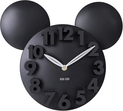 Mickey Mouse Big Digit 3D Wall Clock
