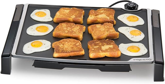Tilt-N-fold Electric Griddle