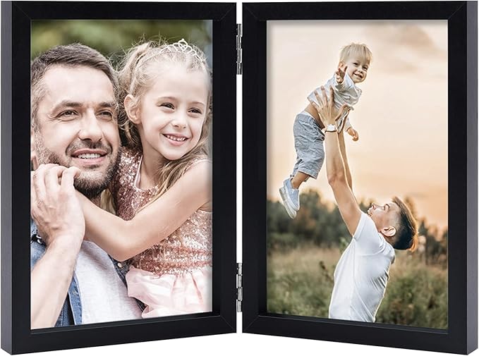 Hinged 4x6 Double Picture Frames