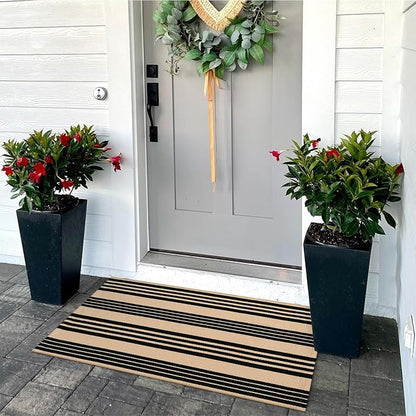 Striped Outdoor Mat