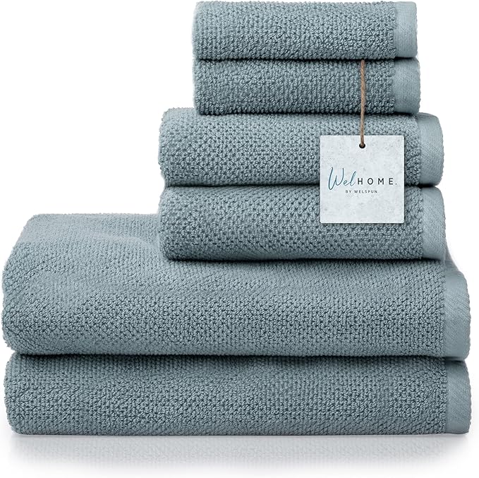 6 Piece Bathroom Towel Set