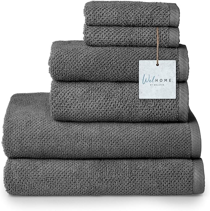 6 Piece Bathroom Towel Set