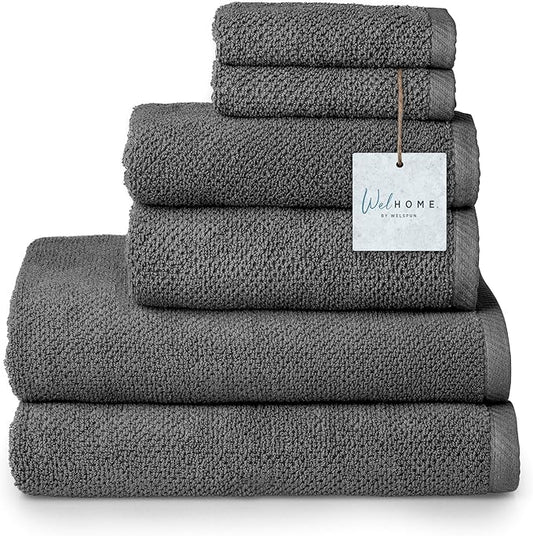 6 Piece Bathroom Towel Set