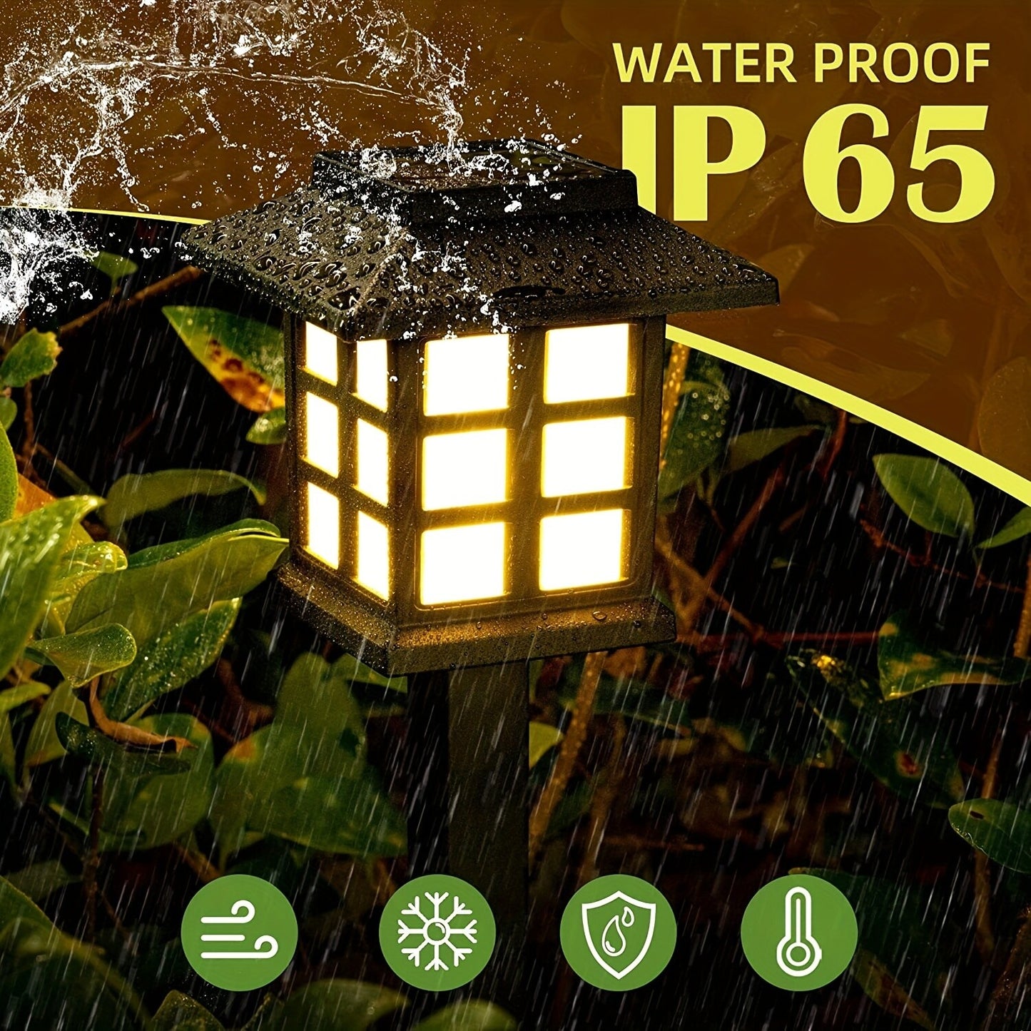 Solar Garden LED Lights Outdoor Waterproof Landscape