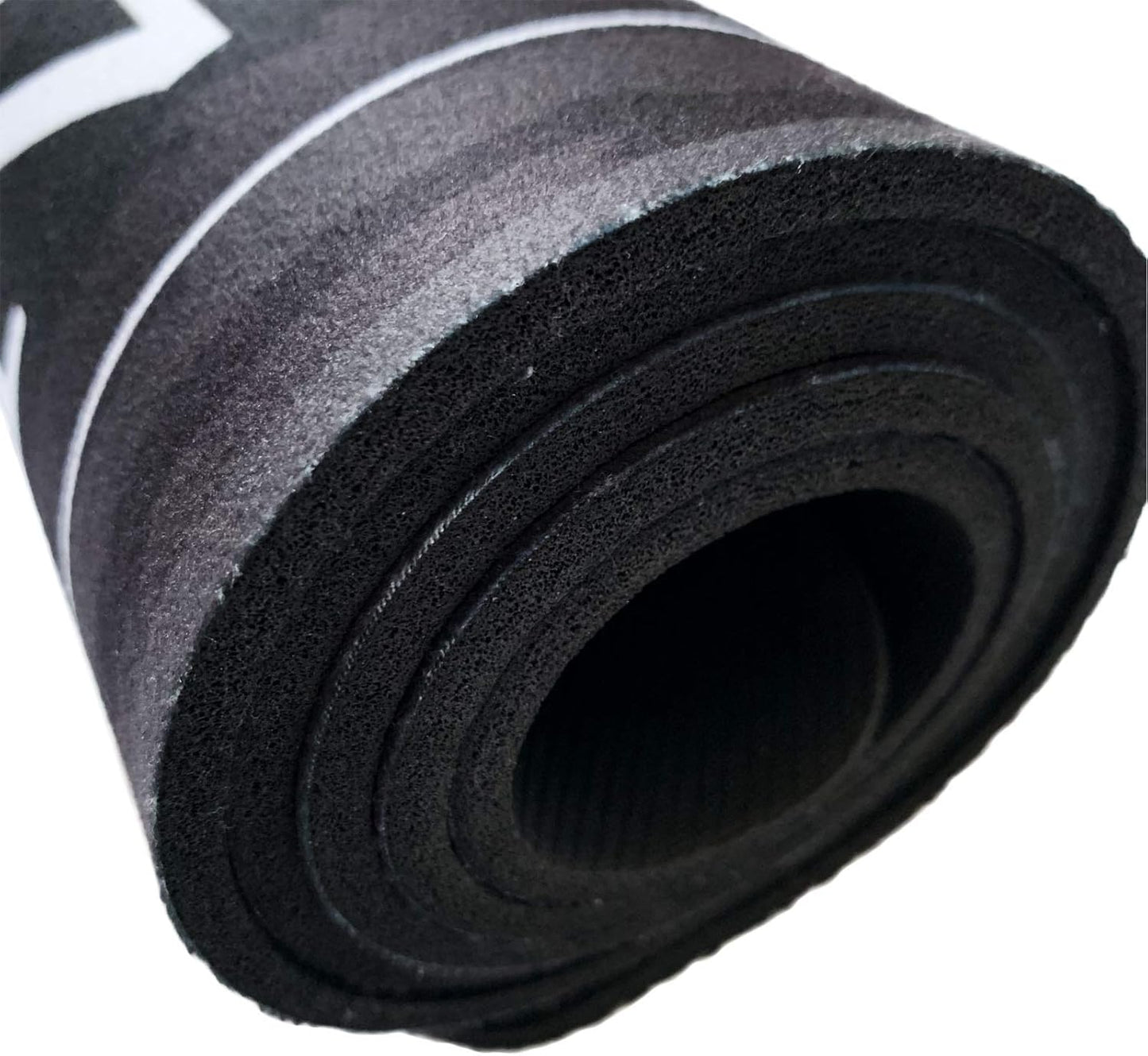 anti Fatigue Laundry Room Runner Rug, Non-Slip Black and White Laundry Room Mat Waterproof Washroom Floor Mat with Natural Rubber Backing, 48''X20''